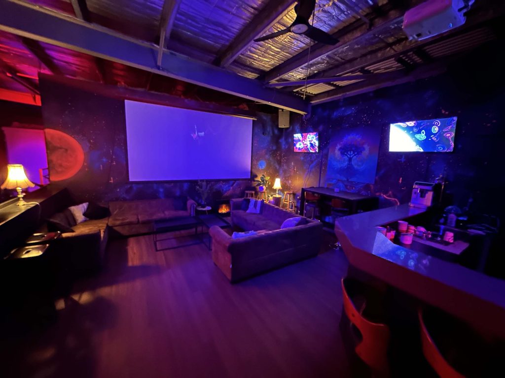 Private Sports Bar Lounge Area
