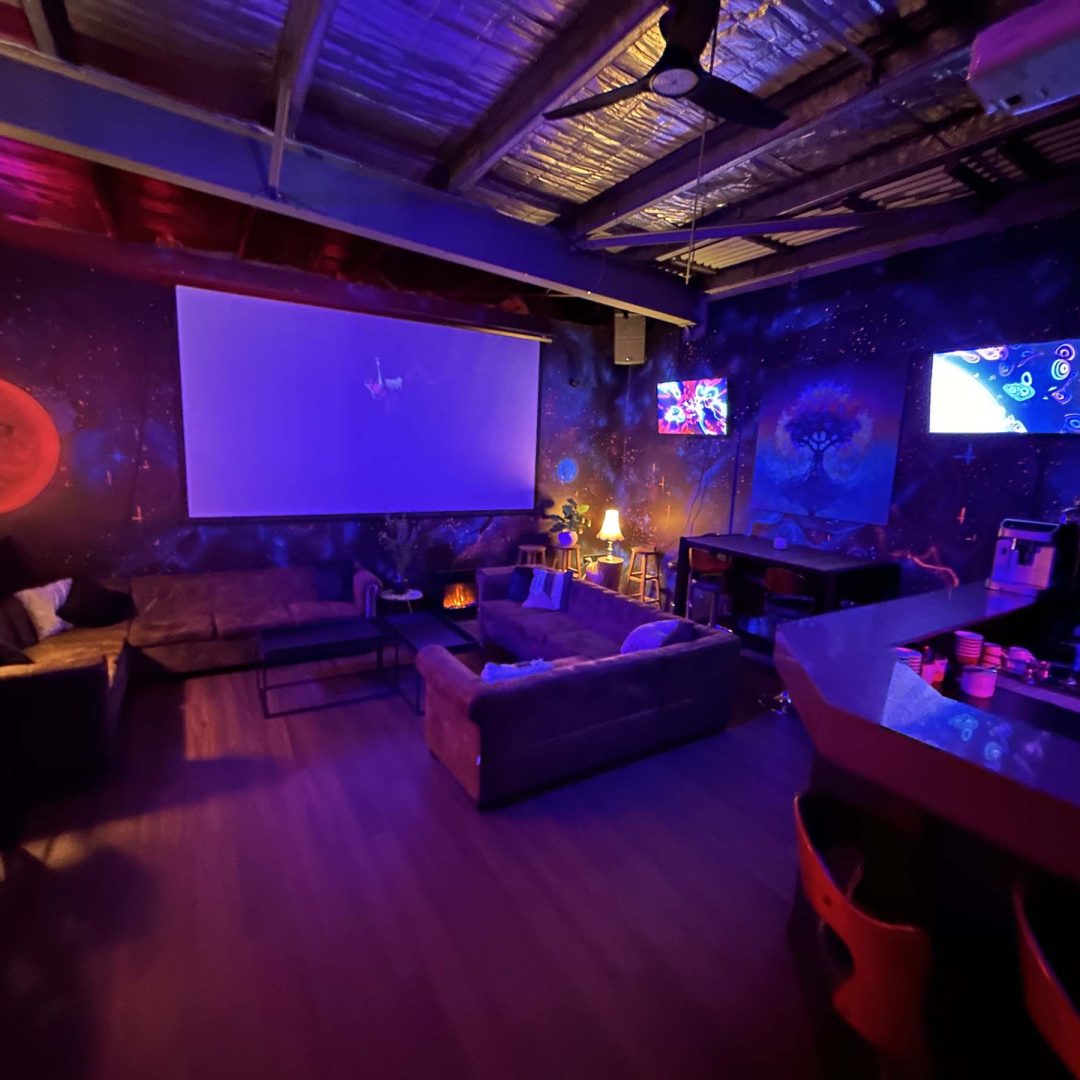 Private Sports Bar Lounge Area