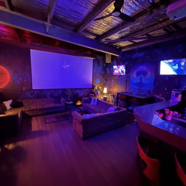 Private Sports Bar Lounge Area