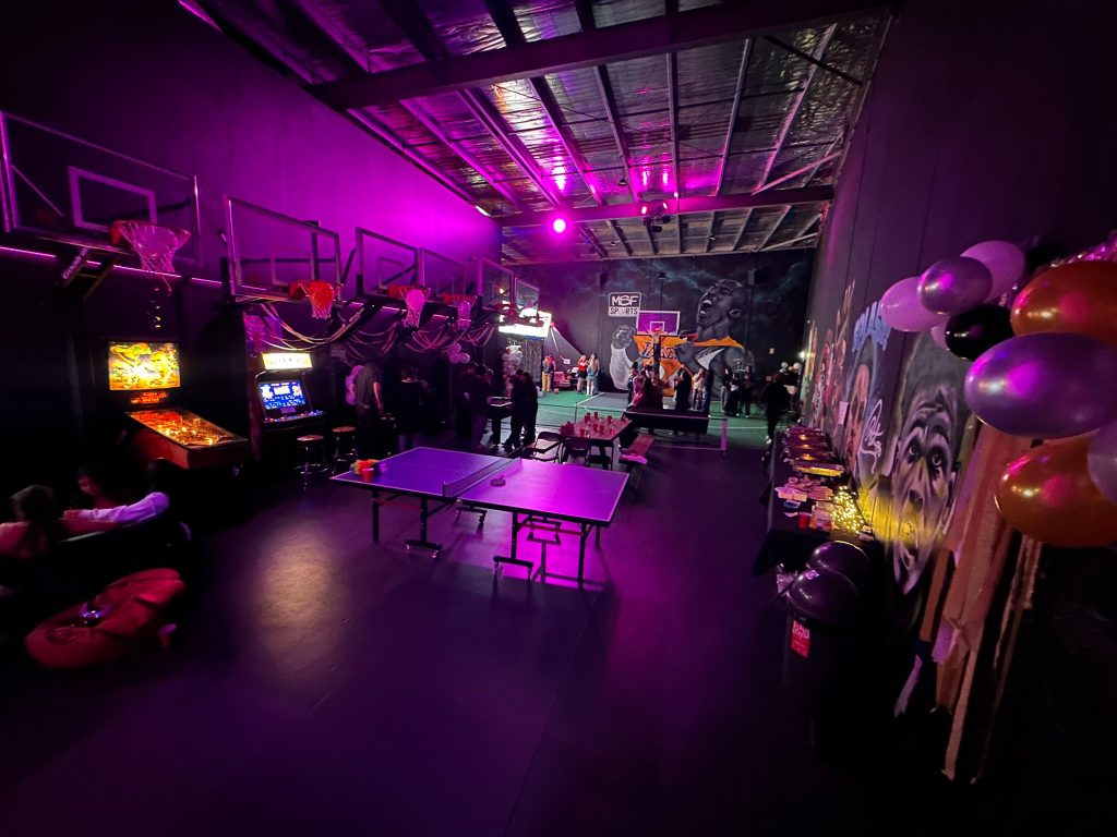Unique Party Venue : Location 23 - Perfect place to host birthdays, staff parties, kids parties, bucks parties, hens nights, poker nights, boys nights, end of season celebrations and more.